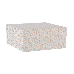 Mason & Cash Geo Rose Gold 12" Cake Box 